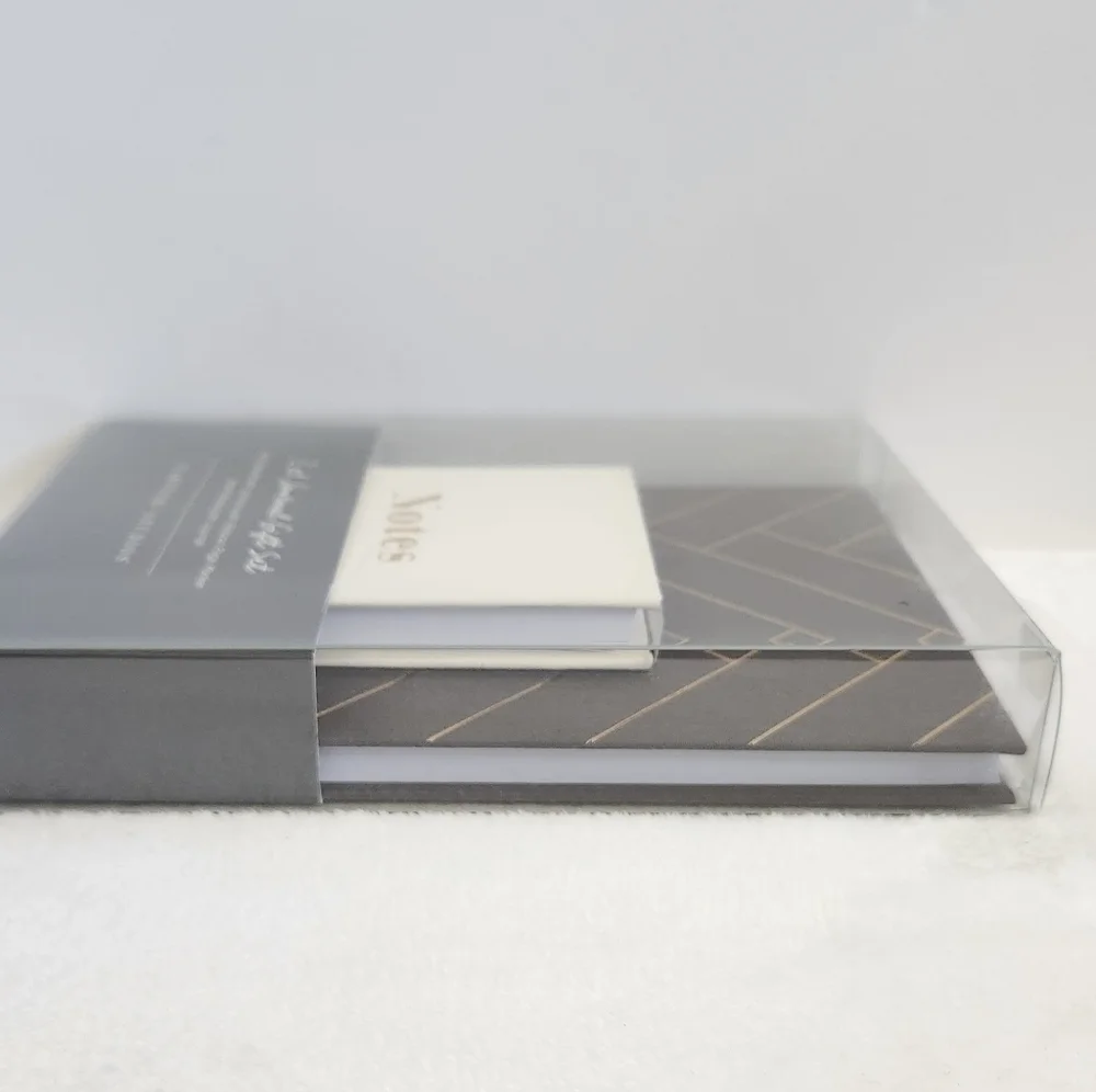 Gartner Studios Cream Gray Gold Bookcloth Journal 2 Piece Gift Set NWT